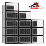 Caja Zapatos Tenis Zapatera Organizador Shoe Box 12 Pzas L