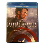 Blu-ray 3d E Blu-ray 2d Capitão América O Primeiro Vingador