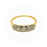 Anillo Brillantes Importantes Oro 18k T17