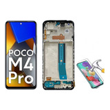 Tela Touch Frontal Lcd Para Poco M4 Pro 4g C/ Aro + Pelicula