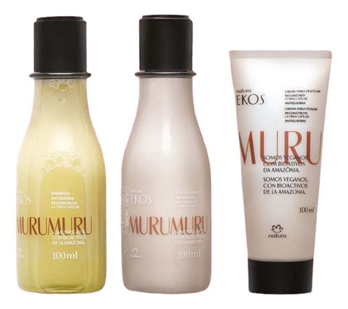 Kit Shampoo Acon Masca Mini Murumuru 30ml - Ave Fenix