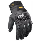 Guantes Para Motocicleta Kov Negro Amarillo Batman Dc Ns