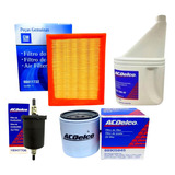 Kit 3 Filtros Y Aceite 10w40 Corsa Classic 1.6 Agile 1.4