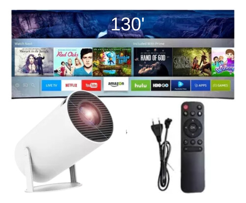 Projetor Portátil Hy300 4k Led Android Smart Bluetooth 1080p