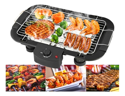 Parrilla Eléctrica Portátil Grill 2000w Asados Barbecue