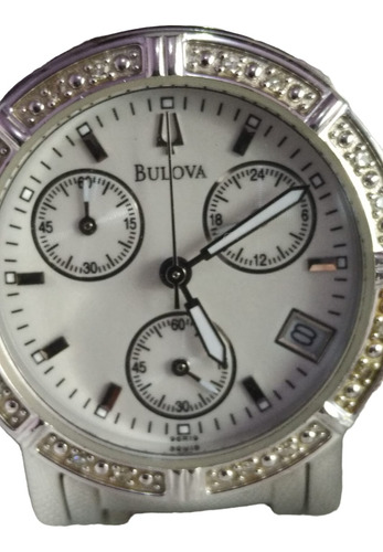 Relógio Analógico Feminino Prata Bulova - 96r19 30mm