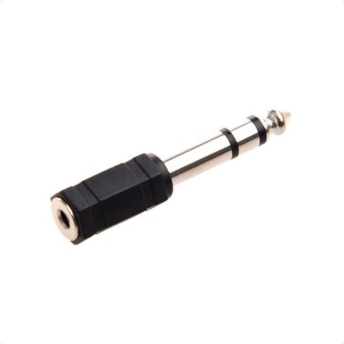 Adaptador Audio Plug Jack 6.3 Macho A 3.5 Hembra Estéreo