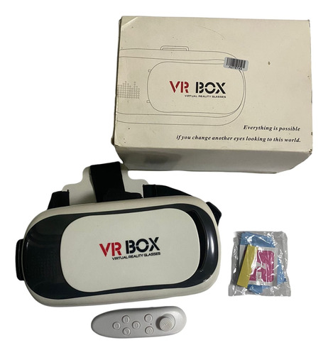 Vr Box 3d De Realidad Virtual Con Control Bluetooth 