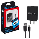 Mayoreo 50 Pzas Combo Cargador 1hora 2.0a Usb A Tipo V8