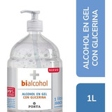 Bialcohol Alcohol En Gel Con Glicerina Dosificador 1 Litro