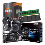 Combo Pc Amd Ryzen 5 5600g + Mother + Ram 8gb + Ssd 1tb