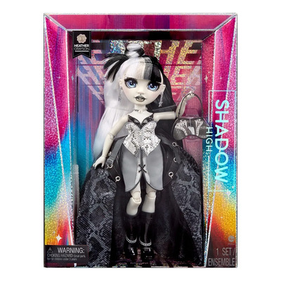 Muñeca Heather Grayson - Rainbow High - Shadow High Serie 1 | Envío gratis