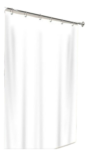 Cortina Box Branca Antimofo 1,80x2,00 100% Pvc Resistente