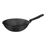 Sartén Tramontina Loreto Para Wok, 24 Cm, Color Negro - Negro