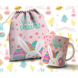 Plantillas Para Sublimar Tazas Y Bolsitas Pascuas Diseños #3