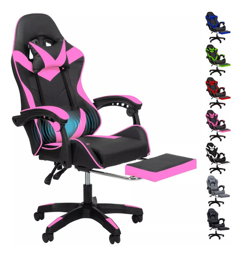 Silla Gamer Reclinable Giratoria Ergonómica Escritorio Ofic