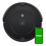 Robot Aspirador Roomba Carga Automática Limpia Pisos Wifi Color Negro