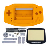 Carcasa Para Game Boy Advance (gba) Color Solido Naranjo