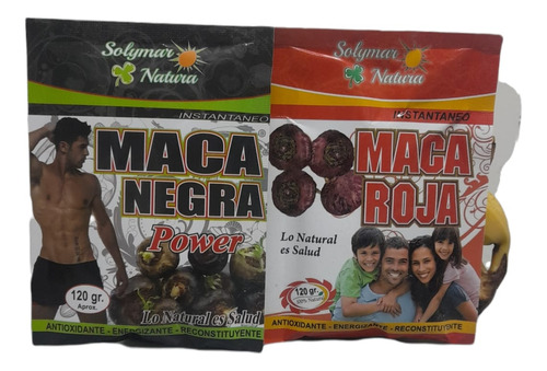 Pack De Maca 24 Sobres (negra Y Roja)