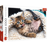 Rompecabezas Puzzle 1000 Piezas Trefl Gatito Alegre 10448