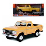 1/24 1978 Ford Bronco Amarillo Motor Max