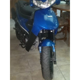 Zanella Zb 125r Tunning Azul - Nueva Flamante 927 Kmts - Tit