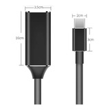 Cabo Adaptador Usb Tipo-c Para Hdmi 4k 20cm