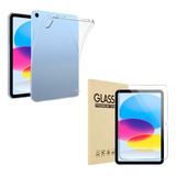 Case Flexible Para iPad 10 2022 + Cristal Templado 10.9 PuLG