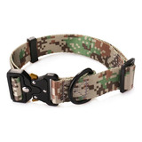 Collar Táctico Perro Pequeño, Collar De Camuflaje Perro Gato