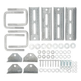 Kit De Soportes Giratorios Para Literas Galvanizados, Ajusta