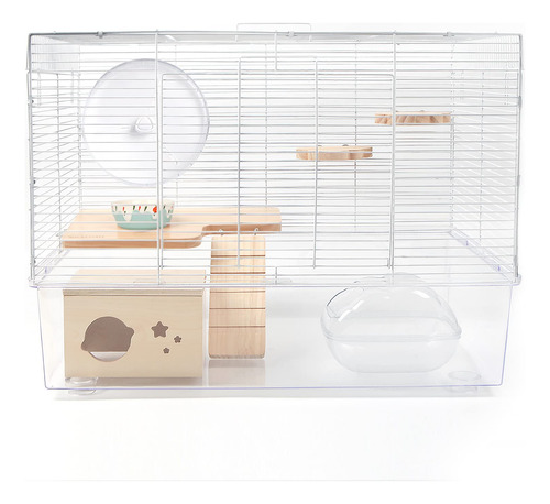 Bucatstate Casa Para Hamster Con Accesorios, Incluye Rueda D