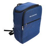 Mochila Porta Notebook Hombre Mujer Urbana Termo Mate Azul