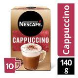 Pack Café Nescafé Cappuccino 10 Un De 14 G