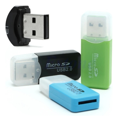 Adaptador Usb Lector Memoria Micro Sd Celular Pc 2.0 480mbps