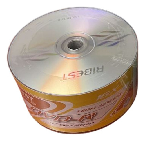 Dvd-r Ribest 16x 4.7 Gb Superficie Con Logo 600 Piezas