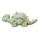 Dinosaurio De Peluche Verde Personalizado De 55cm Para Niños