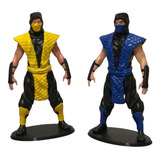 Scorpion Y Subzero De Mortal Kombat. 15cm. Imp 3d.