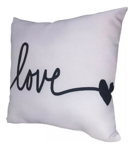 Almohada Almohadon 35x35 Cm Decorativo Frases Sheli 3083