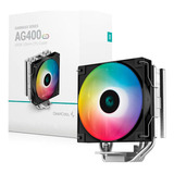 Cooler Processador Deepcool Gammaxx Ag400 Argb Intel Amd Pto