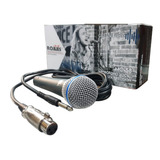 Romms Mc-58 Microfono Unidireccional Vocal Cable Xlr 6.3 Mt