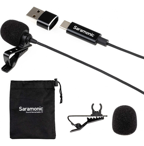 Saramonic Professional Lavalier Microphone Para Dispositivos