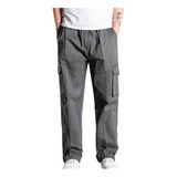 I Pantalones Largos Holgados Para Hombre, Talla Grande, Para