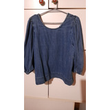 Blusa De Jeans Zara 