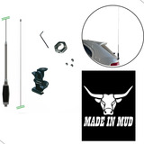 Antena Px Palio Uno Gol Carro Hatch Adesivo Made In Mund