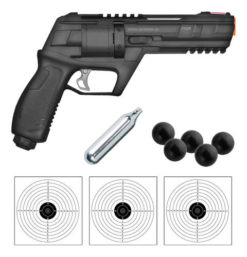 Revolver De Pressao Artemis .50 Cp300 Defender Paintball