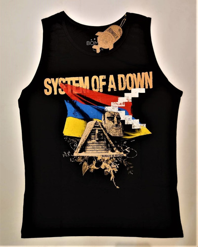 Camiseta Regata - System Of A Down - Republic Of Artsakh