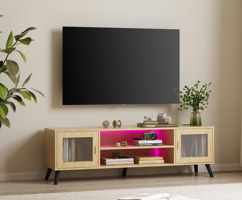 Mueble De Tv Ginguohome Para Pantallas De 145 Cm O Más Mult