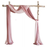 Cortinas De Arco Para Bodas, Fiestas, Recepciones, Cenador D