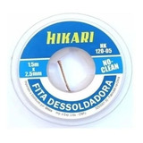 3x Fita Malha Dessoldadora Hikari 2 / 2,5 / 3mm - Escolha!