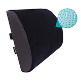 Soporte Lumbar Gel Y Memory Foam - Cool Fresh Con Aireación